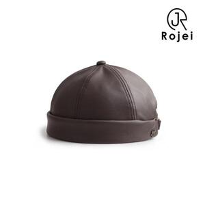 [ 로제이] 남여공용 레더 와치캡 모자 RHO251_BR